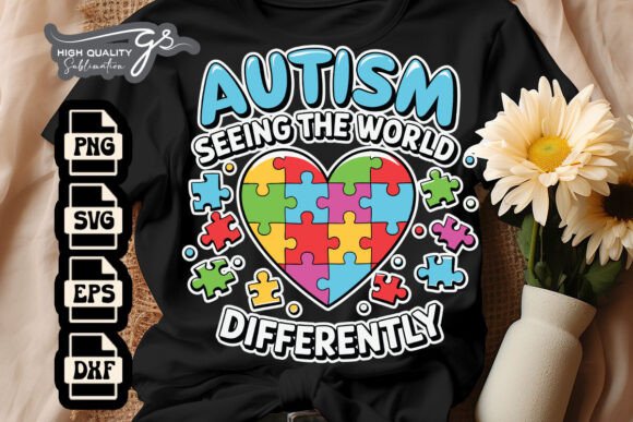 Autism Seeing the World Differently SVG: A Designer’s Review for Crafts & Graphics