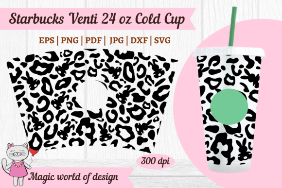 Easter Cheetah Leopard Svg for Tumbler Wraps & Graphics