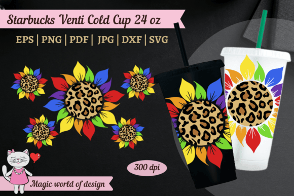 Leopard Sunflower LGBT Rainbow Design Review