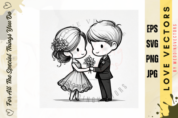 Weddingvectors 2200405: Hand-Sketched Graphics & Illustrations